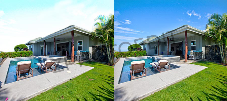 Professional real estate photo editing company